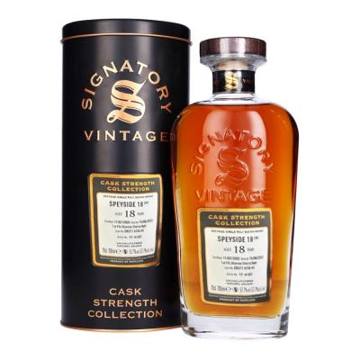 Speyside 18 Year Old (M) 2005 Signatory Secret Cask Strength - 57.7% 70cl